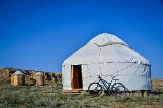 Гостевой дом Feel Nomad Yurt Camp Ak-Say Четырехместный номер-1